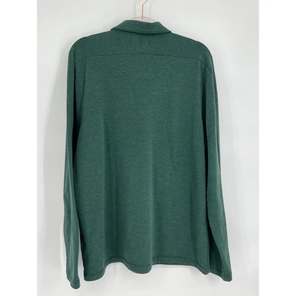 Banana Republic Polartec Pullover Long Sleeve Green Athletic‎ Top XL